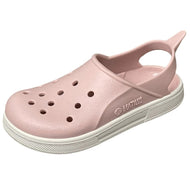 Boatilus Cloggy Sandal - Pastel Green + Beige