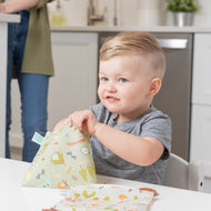 Bumkins Large Snack Bag 2pk Happy Campers