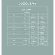 Coccoli Infant Cotton TENCEL™ Modal Sleepsack 1.5 Togs Teddies on Cream