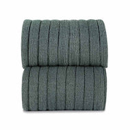 Condor Basic Rib Knee High Socks Lichen Green