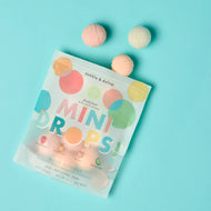 Dabble & Dollop Mini Drops Bath Bombs All-Natural Fresh Fruit