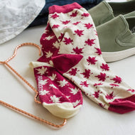 Friday Sock Co. Women's Maple Leaf Socks