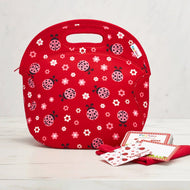 Funkins Insulated Lunch Bag Ladybugs