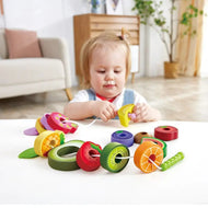 Hape Caterpillar Fruit Feast Set