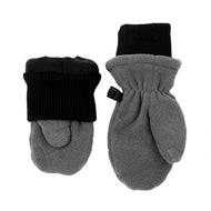 Jan & Jul Fleece Mittens Dark Grey