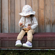 Jan & Jul Kids Cotton Floppy Hat Pretty Petals