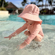 Jan & Jul Kids Water Repellent Xplorer Hats Pink Prairie