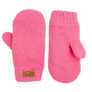 Jan & Jul Knit Mitten Watermelon Pink