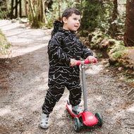 Jan & Jul Waterproof Cozy Dry Rain Pants Bear Mountain