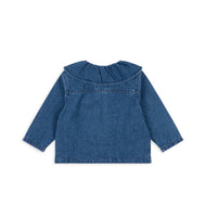 Konges Slojd Denim Shirt Gots Denim Blue Cherry
