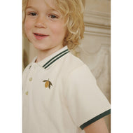 Konges Slojd Florian Polo Shirt - Antique White