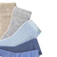 Mayoral Newborn 6-Pack Socks Blue