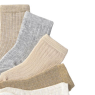 Mayoral Newborn 6-Pack Socks Neutrals