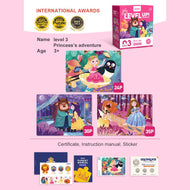 Mideer Advanced Progressive Puzzle Level 03 Princess Fate 89pcs
