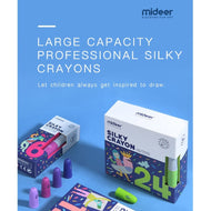 Mideer Silky Crayon 24 Colors