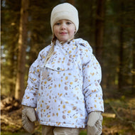 Mini A Ture Matwang Fleece Lined Winter Jacket Grs Falling Winter Leaves