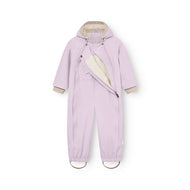 Mini A Ture Matwisto Fleece Lined Spring Coverall Grs Thistle