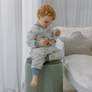 Nest Designs 1.0 TOG Long Sleeve Footed Sleep Bag Fluffy Puffs