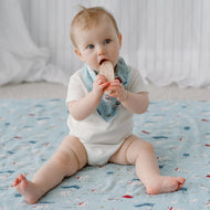 Nest Designs Bamboo Muslin Bandana Bib Puppy Park