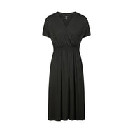 Nest Designs Elastic Waistband Maternity Dress Black