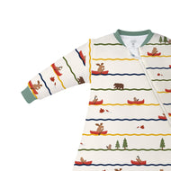 Nest Designs Organic Cotton Removable Sleeve Sleep Bag 1.0 Tog (6M - 18M)