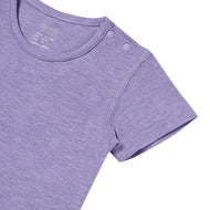 Nest Designs Short Sleeve T Shirt Violet Blooms