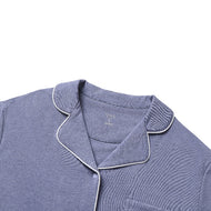 Nest Designs Tanboocel Women's Long Sleeve Button-Up Pj Set Twilight Purple