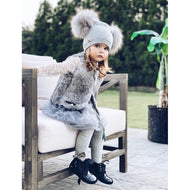 Petite Maison Kids Nikita Double Pom Angora Hat