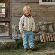 Petite Revery Recycled Fleece Jacket Cloud