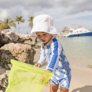 Snapper Rock Penguin Patrol Ls Sunsuit