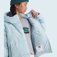 The North Face Girls’ North Down Hooded Jacket Polar Haze