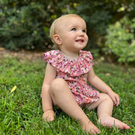 Vignette Megan Bubble Pink Vintage Floral