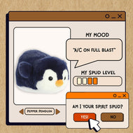 Aurora Spudsters Pepper Penguin 11"
