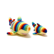 Best Years Knitted Shark Baby Rattle