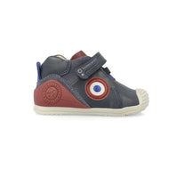 Biomecanics Azul Marino Y Botin Elasticos Casual
