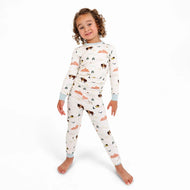 Emerson and Friends On the Ranch Two-Piece Bamboo Long Sleeve Kids Pajama Set