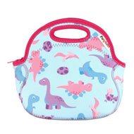 Funkins Insulated Lunch Bag Dinosaurs Pink
