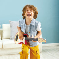 Hape Learn With Lights Ukulele-Red