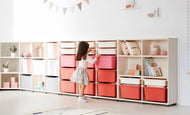 iloom Eddi Kids 3-Tier Storage Cabinet with 15 Bins 1400W