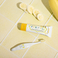 Jack N Jill Natural Toothpaste - Banana Flavor - 50g - Organic & Fluoride-Free