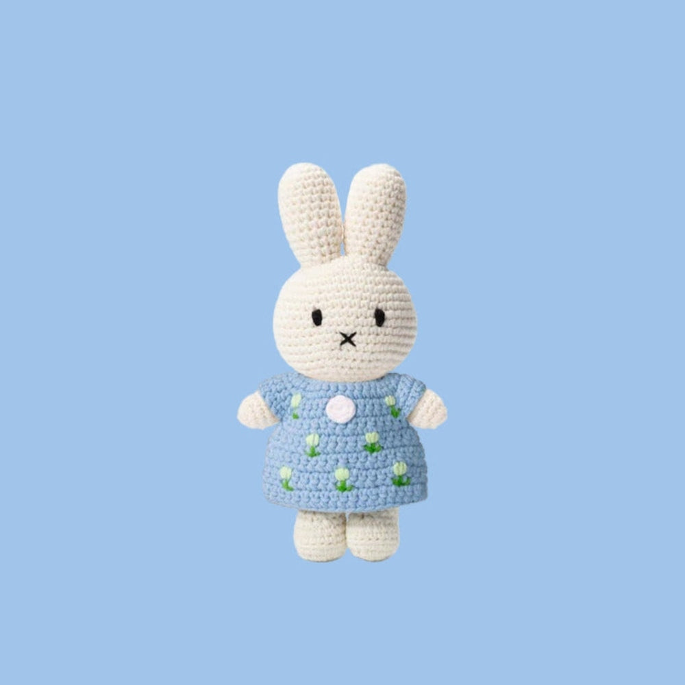 Just Dutch Miffy Tulip Dress Pastel Blue | baby enRoute Canada Just Dutch Miffy Tulip Dress Pastel Blue | baby enRoute Canada