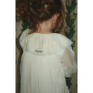 Konges Slojd Bow Dress Parchment