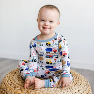 Littlesleepies Construction Two Piece Bamboo Viscose Pajama Set