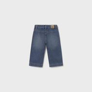Mayoral Baby Denim Pants With Pockets - Medium Denim
