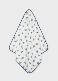 Mayoral Baby Towel - Blueberry
