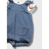 Mayoral Baby Romper Set Light Deni