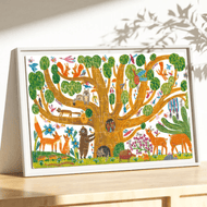 Mideer Artist Puzzle The Tree Of Life 84pcs