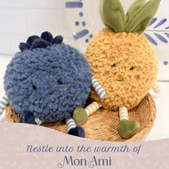 Mon Ami Foodie Friends Blueberry - Blue