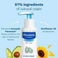 Mustela Hydra Bébé Body Milk with Organic Avocado 300 mL