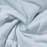 Nest Designs Bamboo Jersey Cozy Blanket Medium Snowy Snuggles